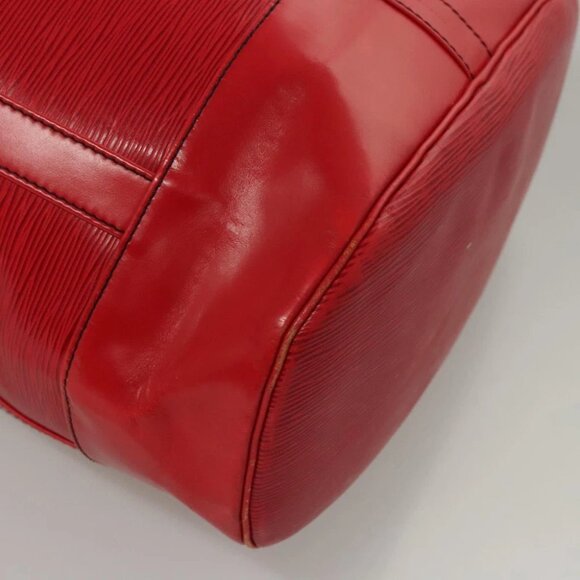 LOUIS VUITTON Epi Randonnee GM Shoulder Bag Red M43087 LV Auth 117765 - Picture 11 of 16
